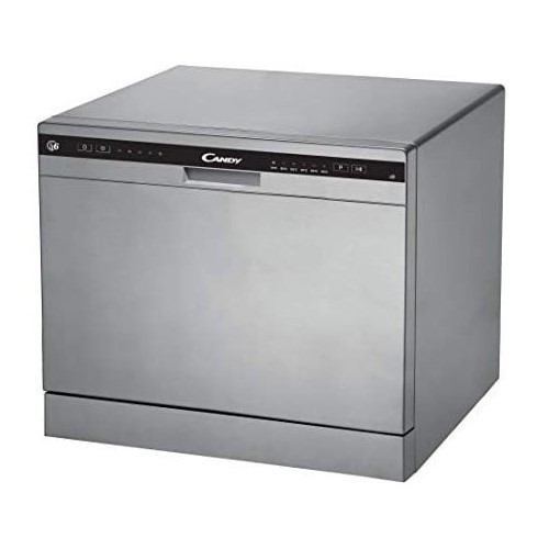LAVAVAJILLAS CANDY CDCP-6/S SILVER COMPACTO 55CM